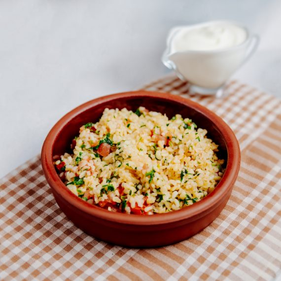 Ekin’den Bahçıvan Usulü Bulgur Pilavı