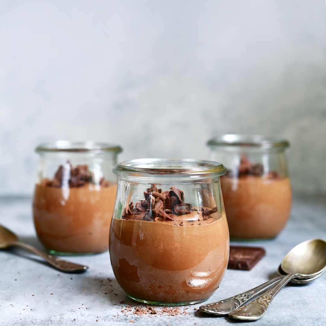 Chocolate Chickpea Pudding from Ekin.